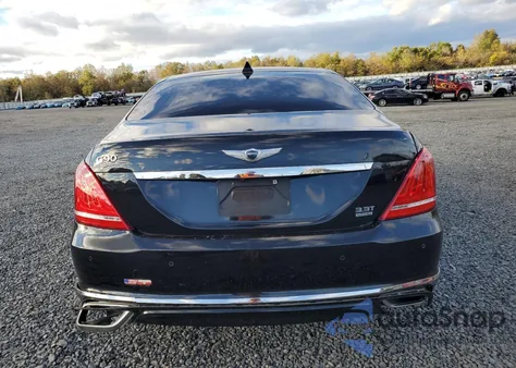 2018 Genesis G90 Premium из США, поврежденный, VIN KMHG34JA5JU038186